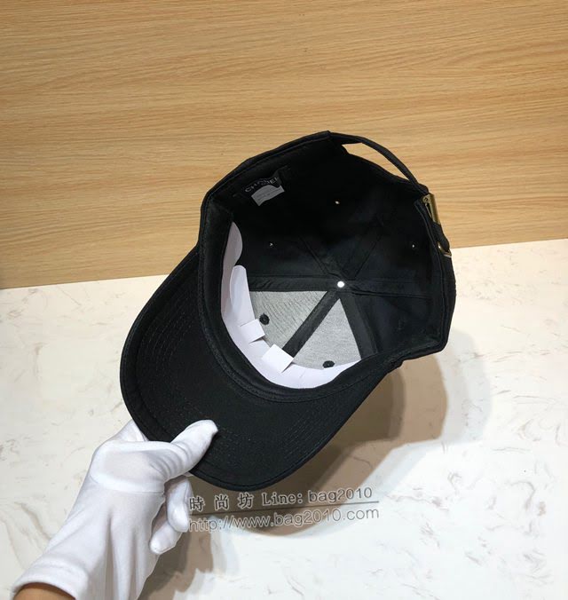 Chanel男女同款帽子 香奈兒爆款經典黑白鴨舌帽棒球帽  mm1580